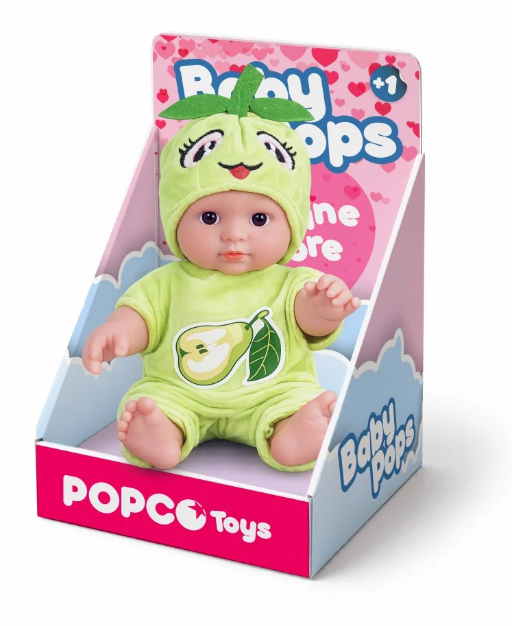 BabyPops Serie Frutas, packaging