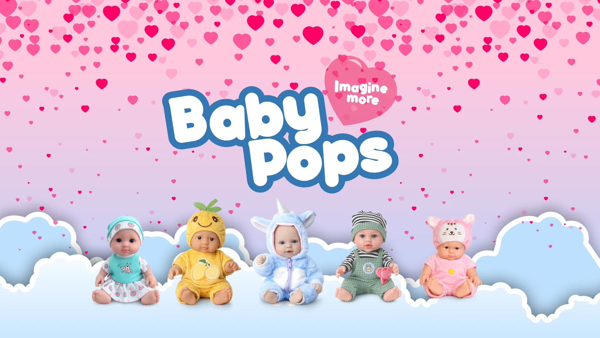 BabyPops: Imagine More, colección de muñecas