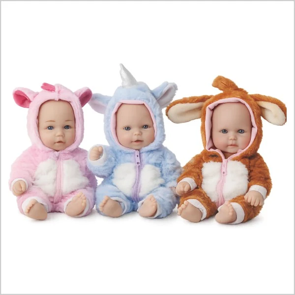 BabyPops Clásica Premium, conjunto de tres muñecas