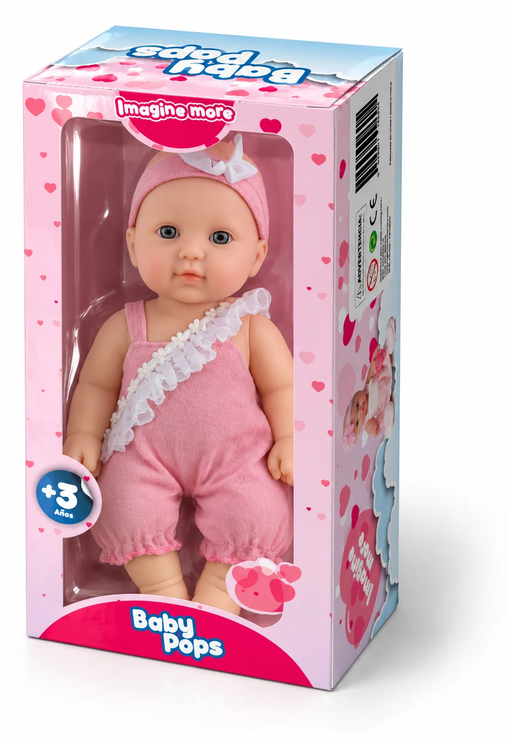 BabyPops recién nacidos, muñeca en caja