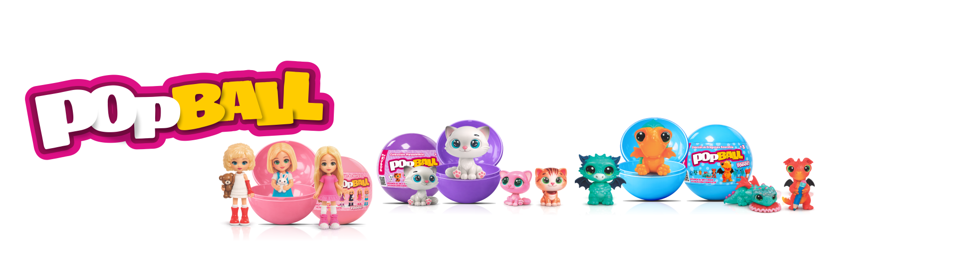 PopBall - líneas de juguetes coleccionables