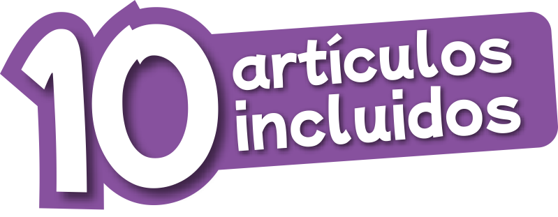 10 artículos incluidos
