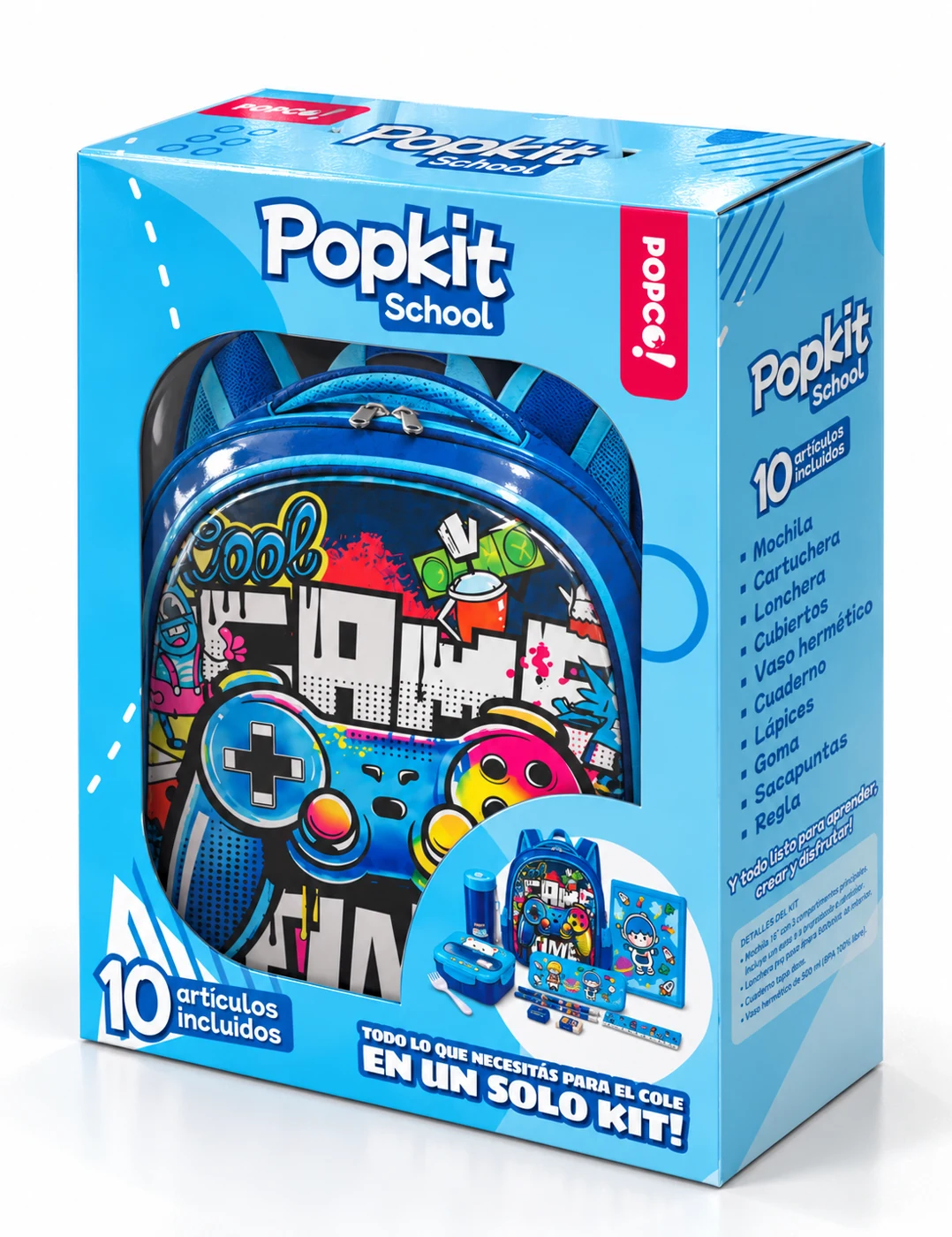 Caja Popkit Azul
