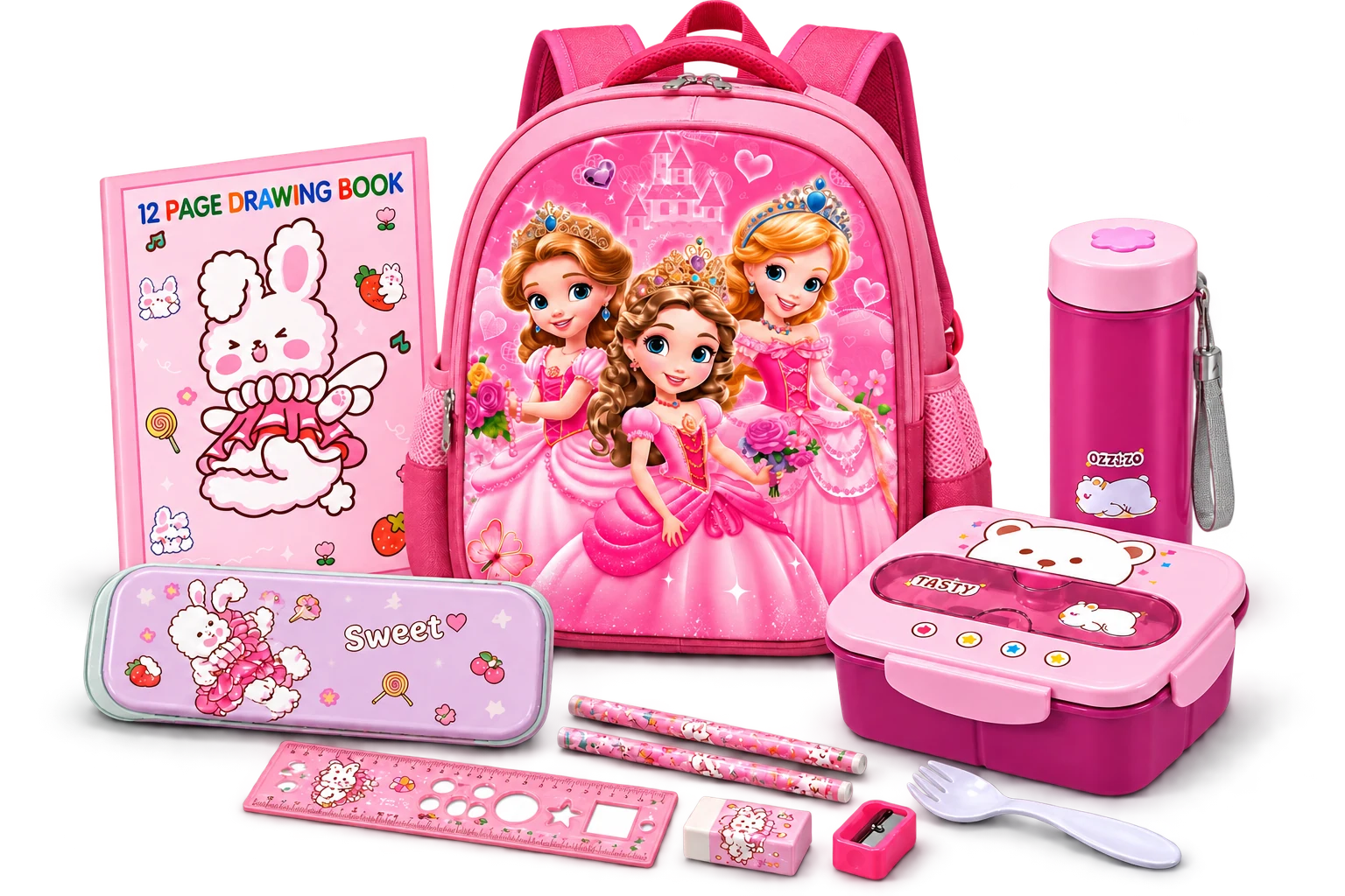 Artículos incluidos en Popkit Rosa